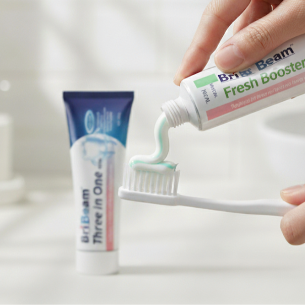BRIBEAM 2+2 Complete Oral Care Toothpaste Set